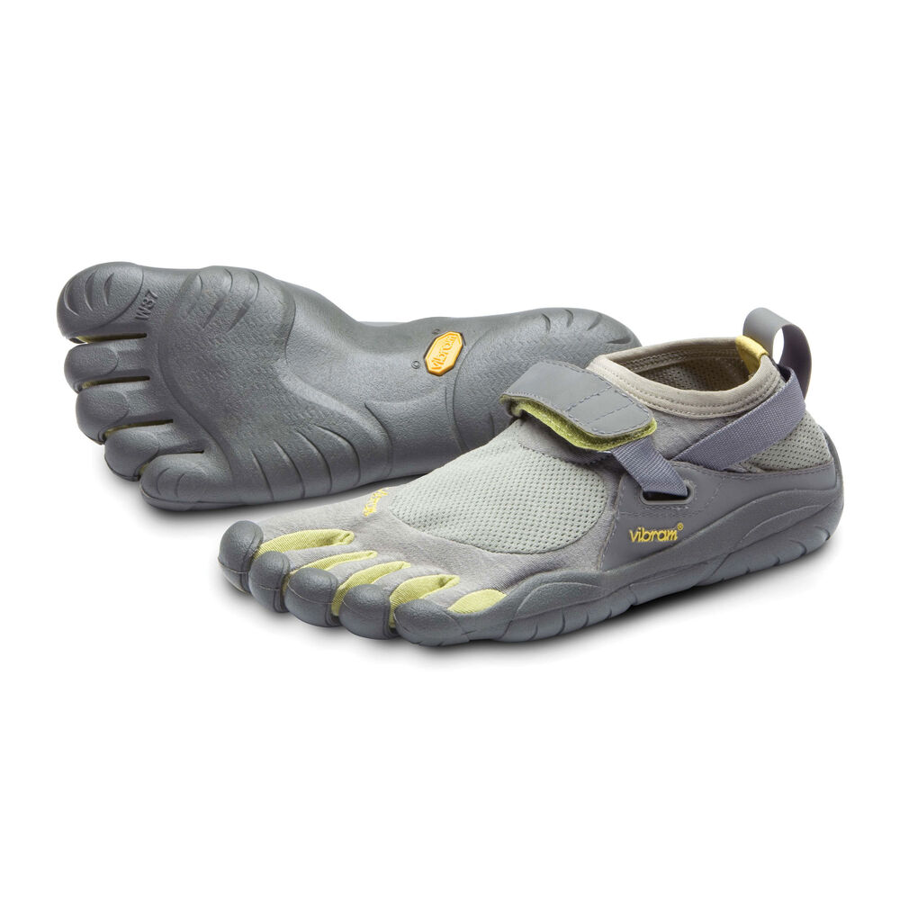 Vibram Fivefingers KSO Bayan 5 Parmak Ayakkabı Gri,VN5720316